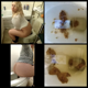 This excellent video delivers exactly what you want to see: a blonde girl with big, nice ass showing her toilet poop action and finished product in 10 scenes. About 8.5 minutes.